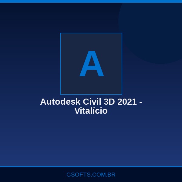Autodesk Civil 3D 2021 - Vitalício