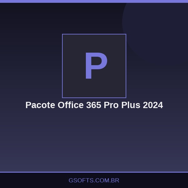 Pacote Office 365 Pro Plus 2024